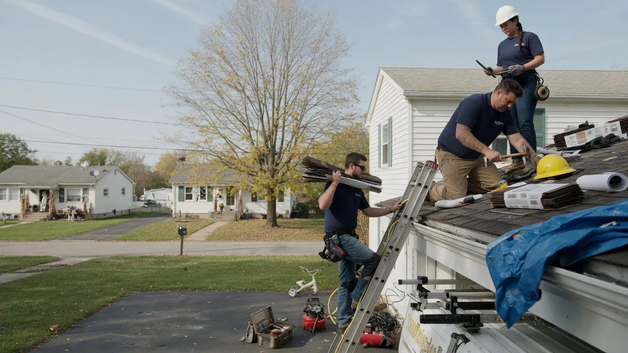 Local Roofing Contractors in Marshall, IL near me